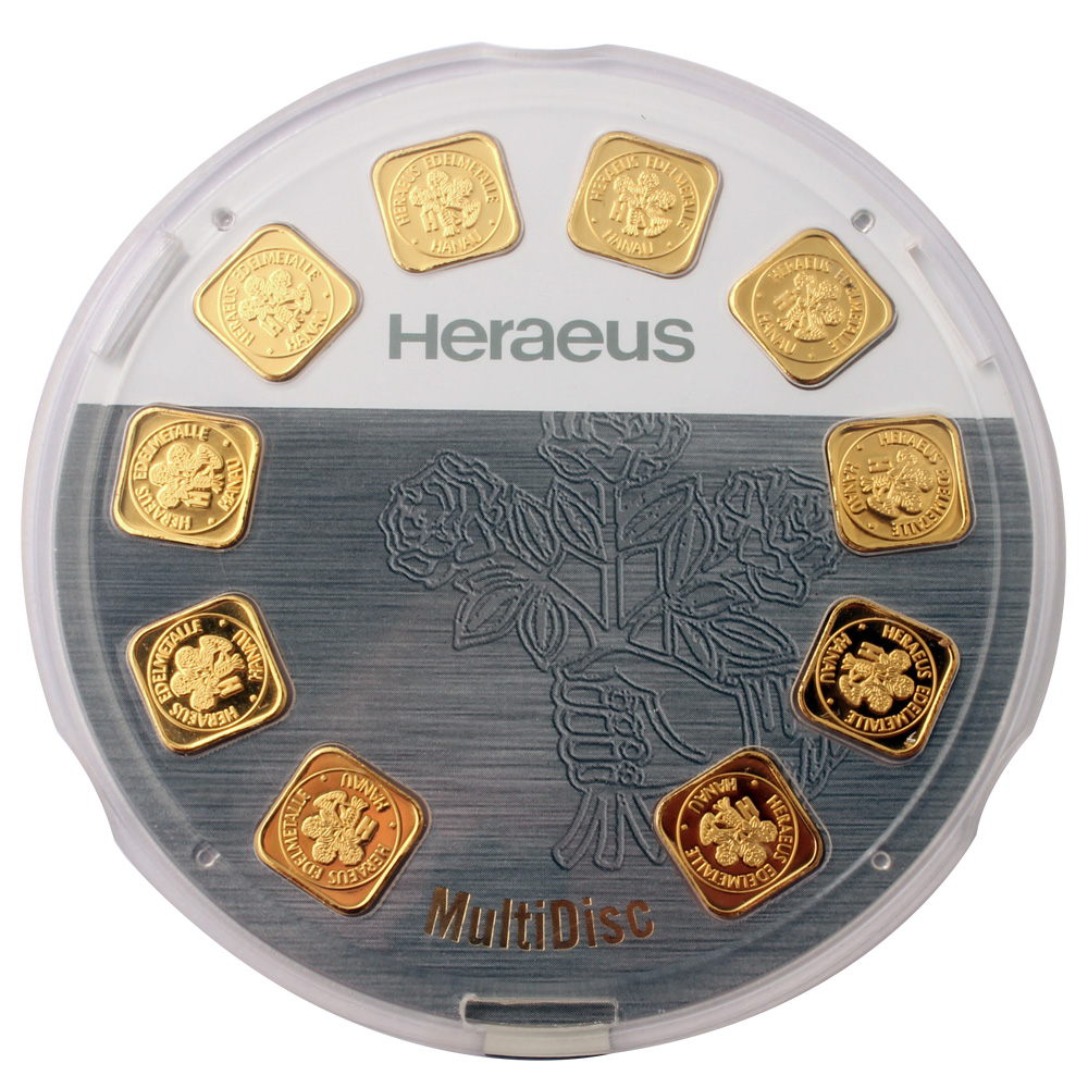 Heraeus 10 x 1g MultiDisc