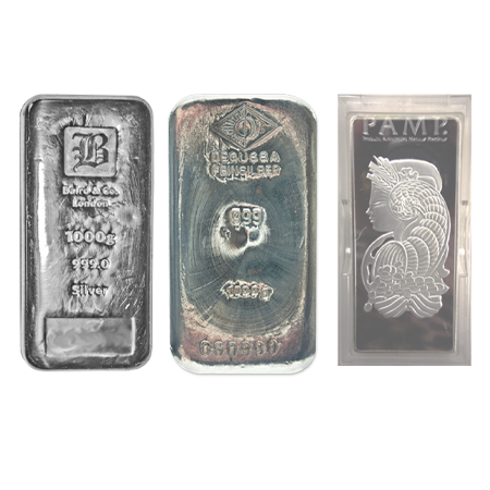 1kg Silver Bar - Investment Market