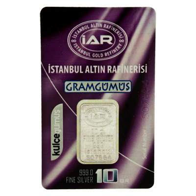 Istanbul 10 Gram Silver Bar