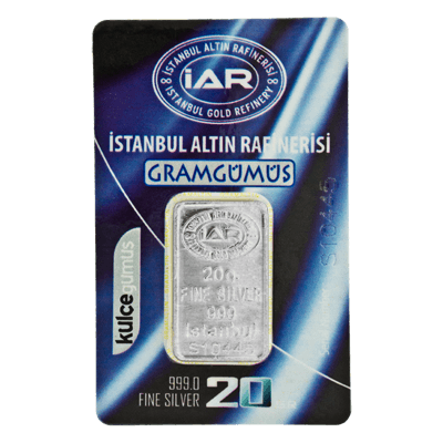 Istanbul 20 Gram Silver Bar