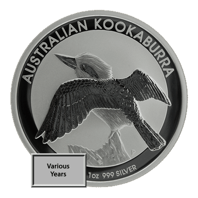 Kookaburra 1oz Silver Coin Mixed Years