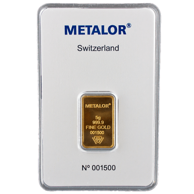 5g Gold Bar | Metalor