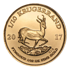 2017 1/10th Gold Krugerrand Coin