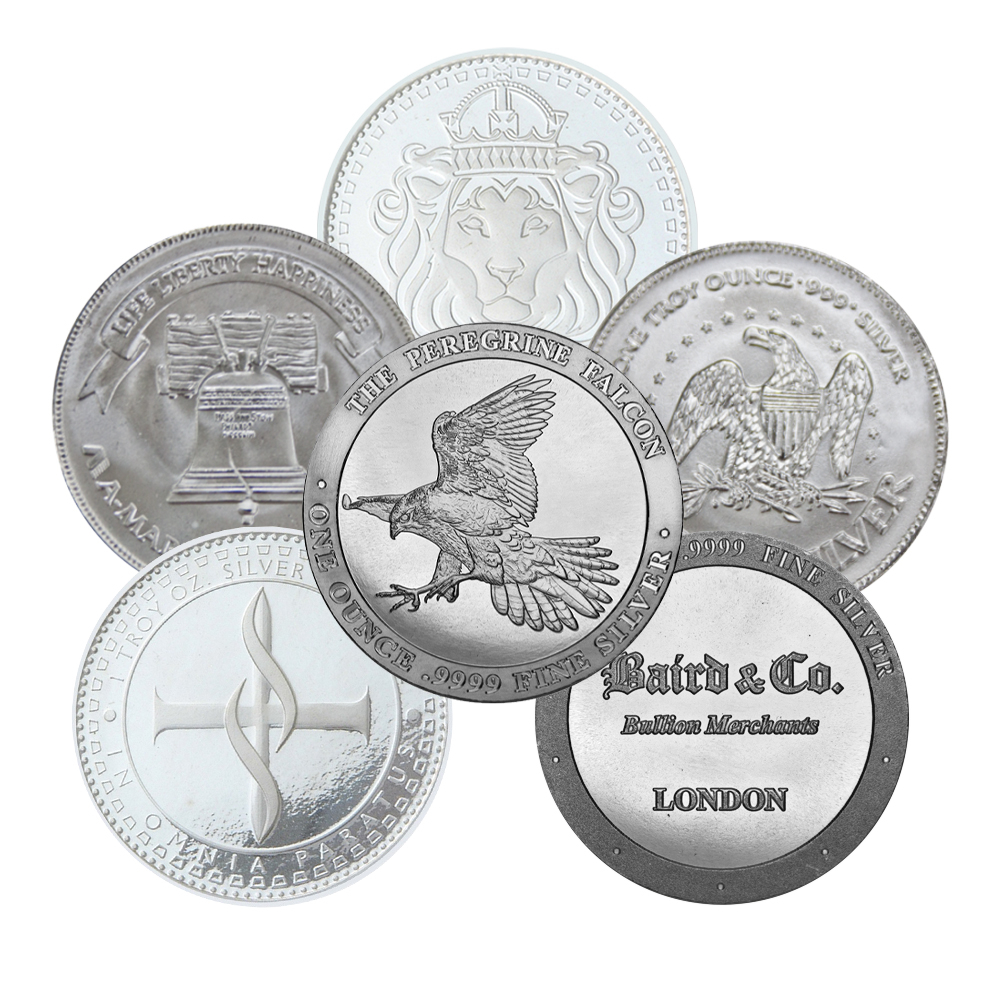 1oz Silver Round - Investment Market