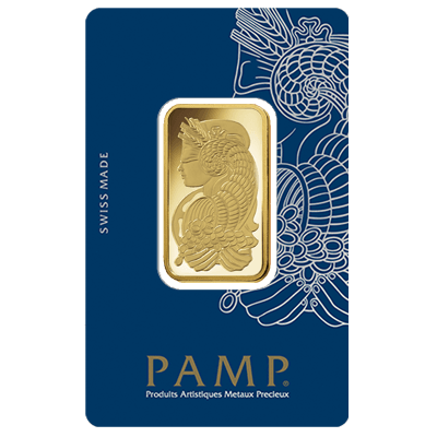 2 Tola Gold Bar | PAMP Fortuna Veriscan