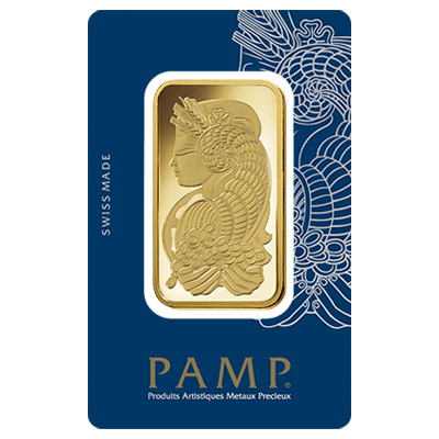 100g Gold Bar - PAMP Fortuna Veriscan