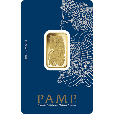 10g Gold Bar | PAMP Fortuna Veriscan