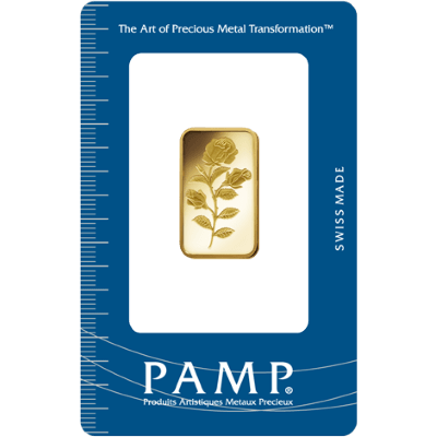 10g Gold Bar | PAMP Rosa