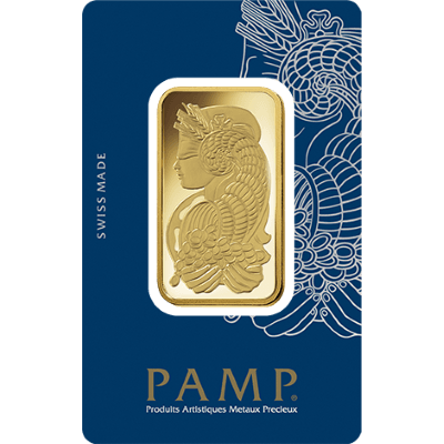 3 Tola Gold Bar - PAMP Fortuna Veriscan