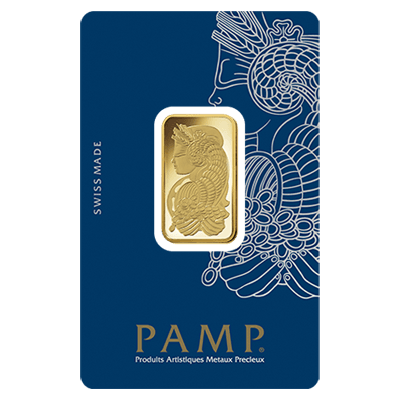 1/2oz Gold Bar | PAMP Fortuna Veriscan