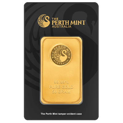 50g Gold Bar | Perth Mint