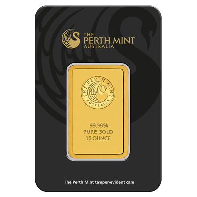 10oz Gold Bar | Perth Mint