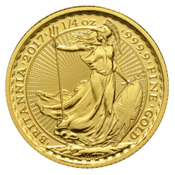 2017 1/4 Britannia Gold Coin