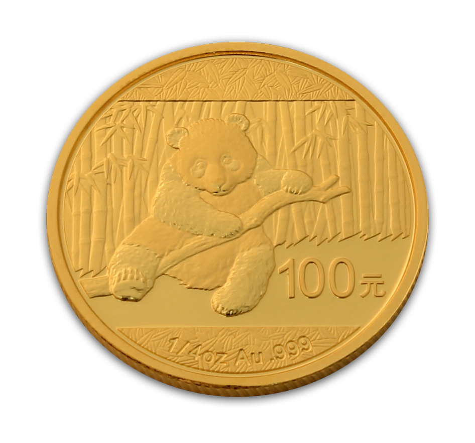 1/4 oz Chinese Panda Gold Coin