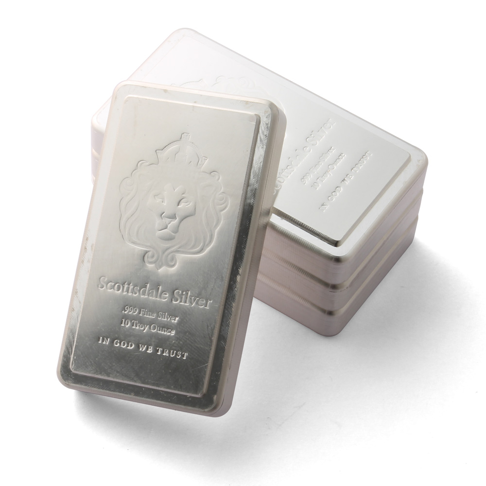 Scottsdale 10 oz Silver Stacker Bar