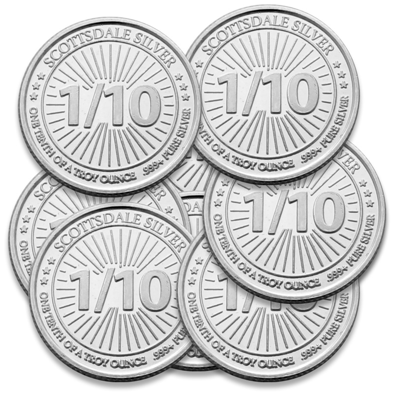 Scottsdale 1/10 Ounce Silver Coin Multipack (40 Coins)