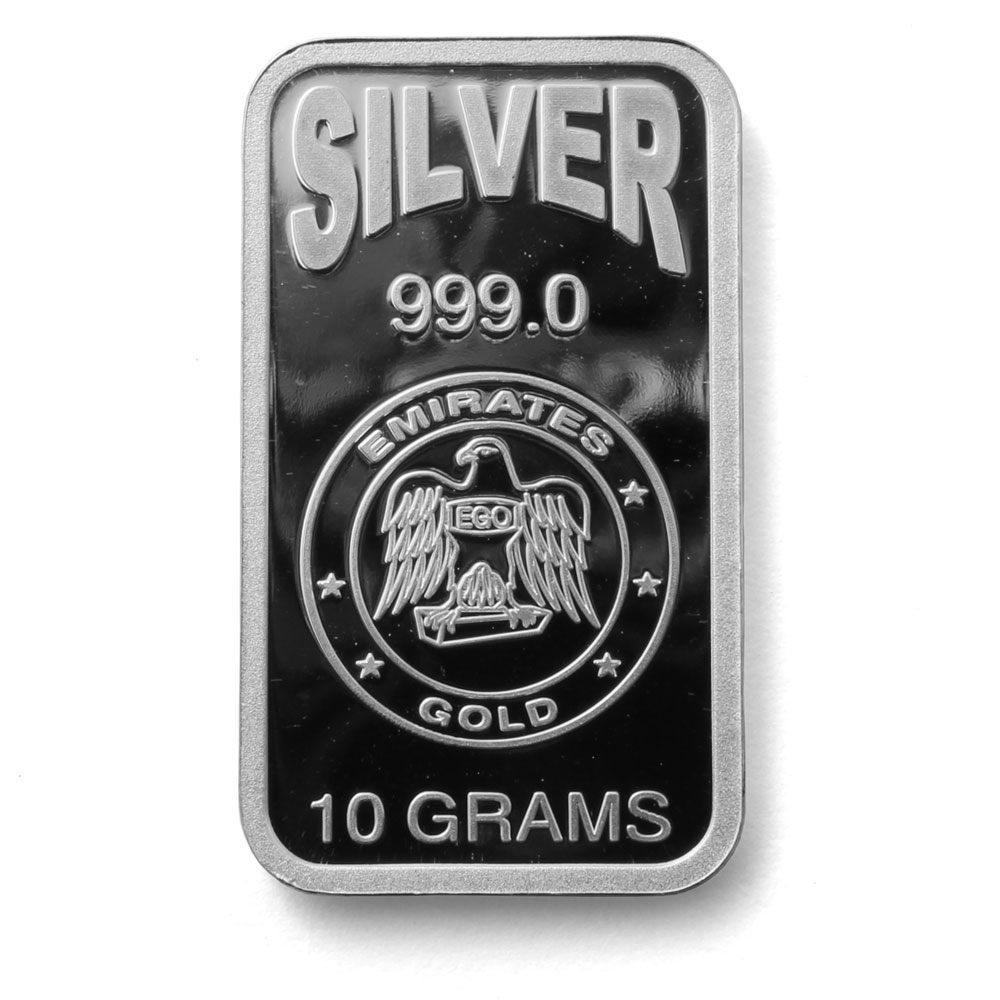 Emirates 10 gram Blister Pack Silver Bar