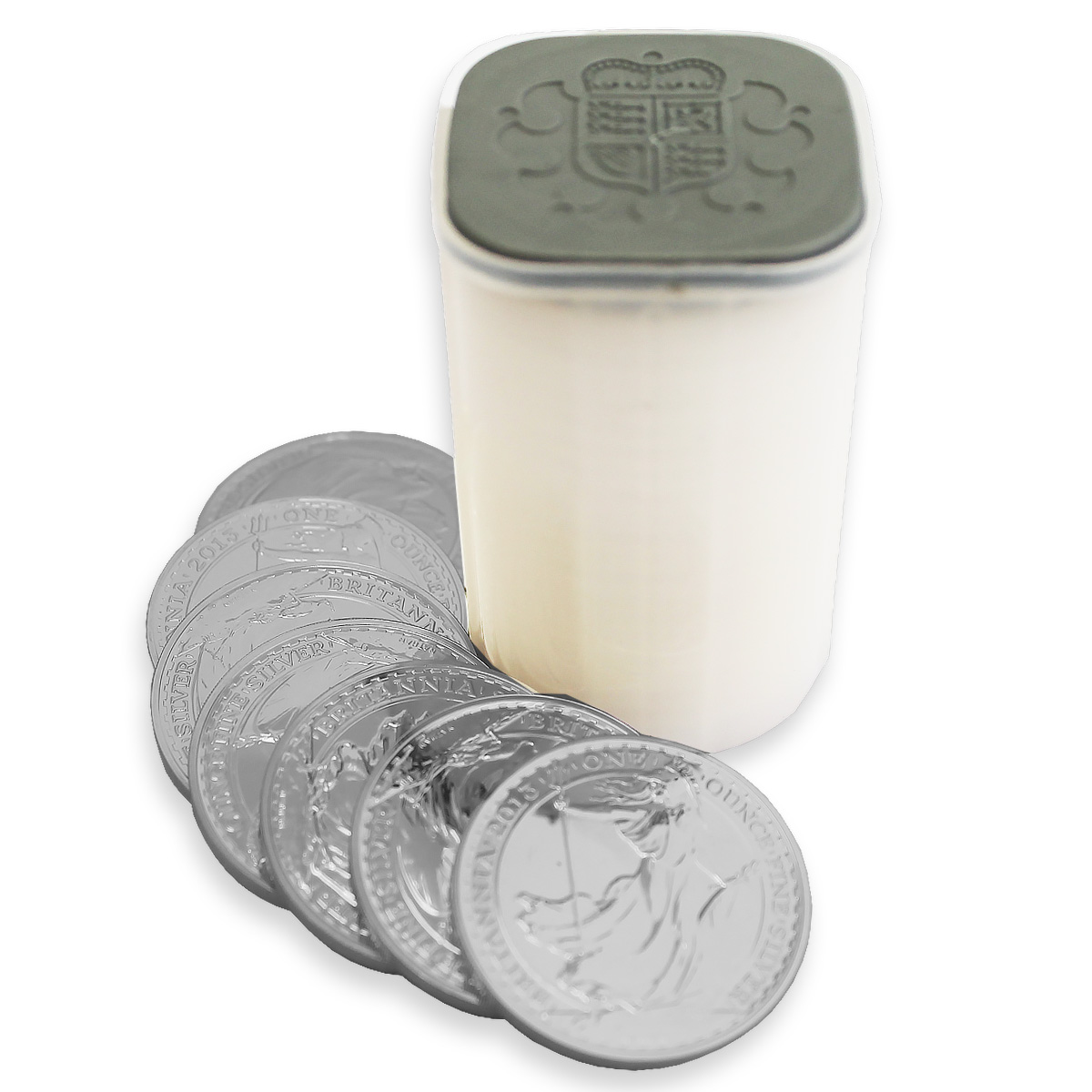 Silver Britannia Tube (20 Coins)