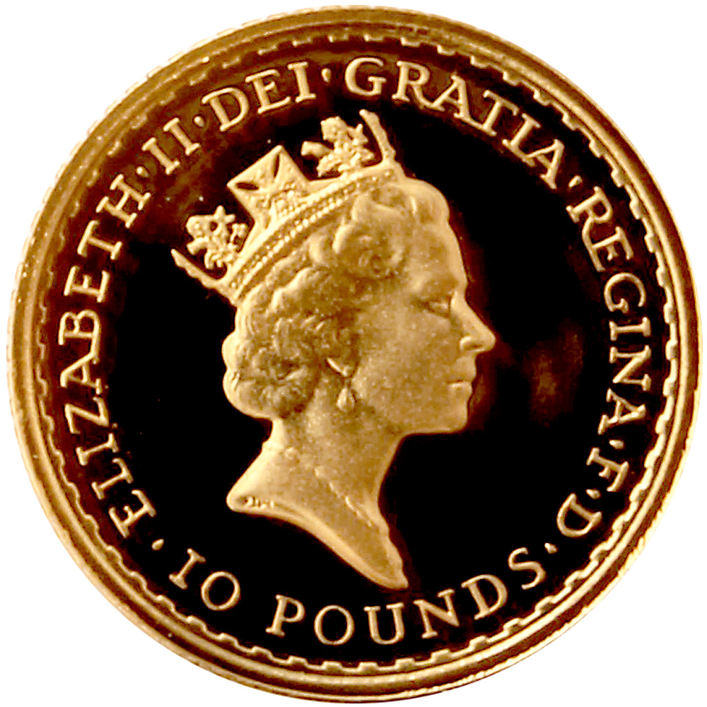 1987 Proof Gold Britannia 1/10oz