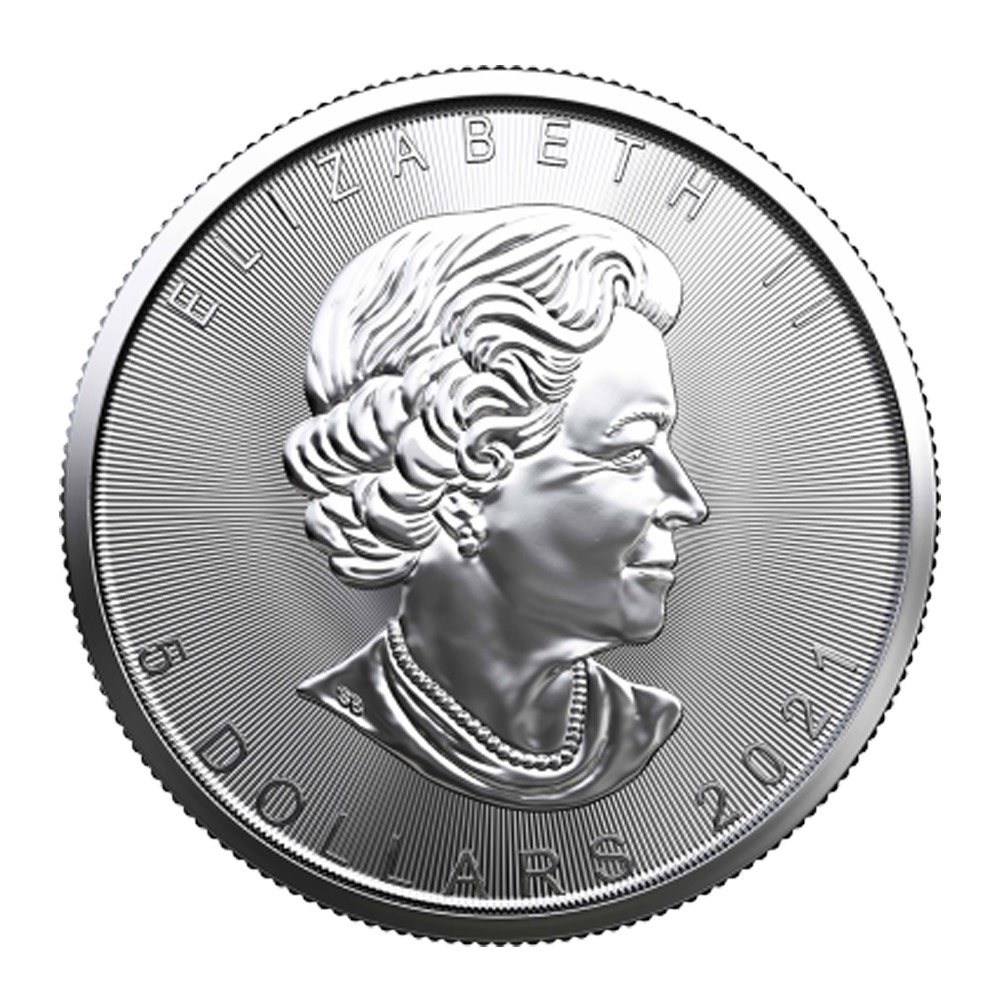2021 1oz Canadian Maple Leaf Silver Coin