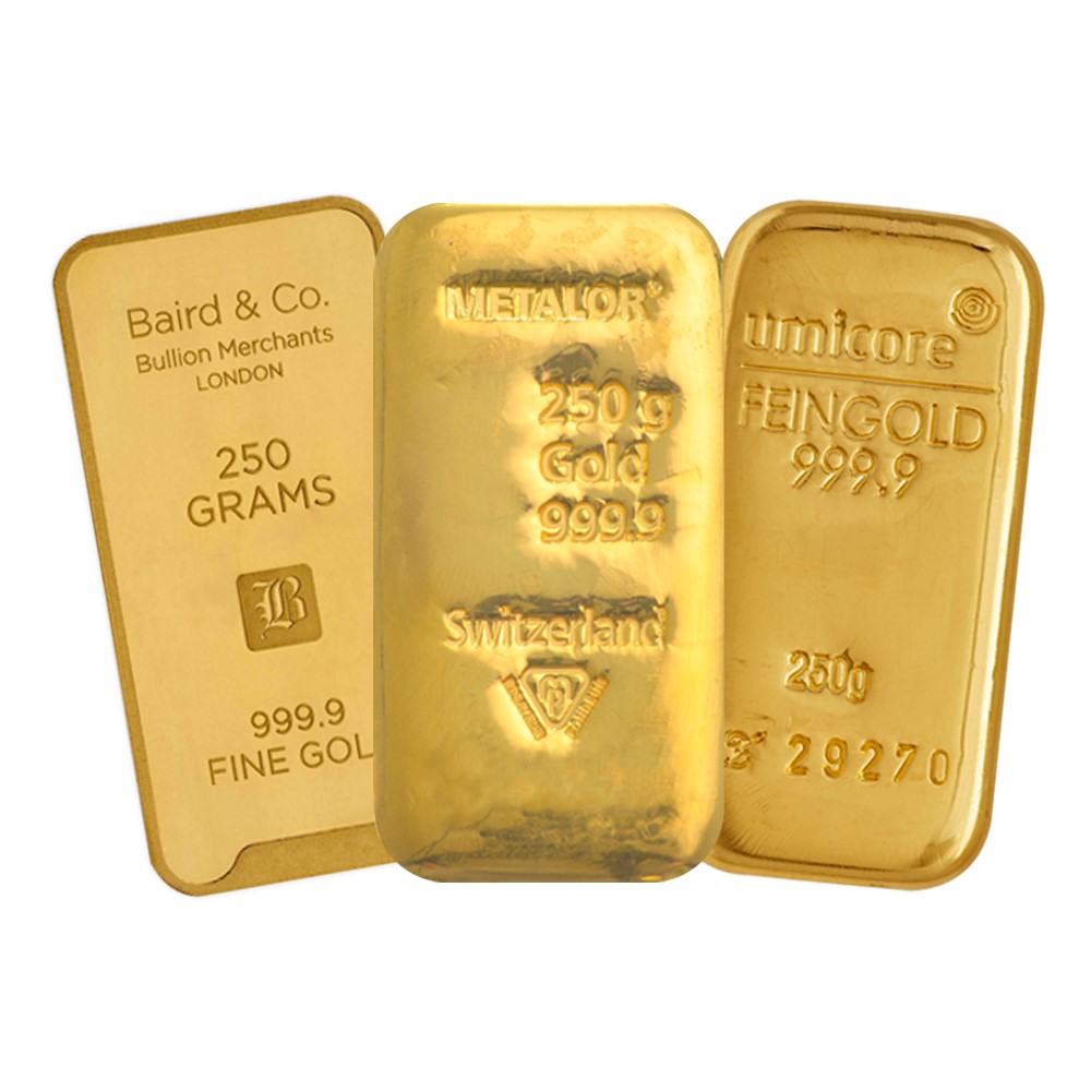 250g Gold Bar | Investment Market