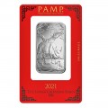 1oz Silver Bar | PAMP Lunar Ox
