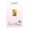 5g Gold Bar - PAMP 'Love Always'