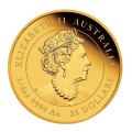 2022 1/4oz Lunar III Tiger Gold Coin - Perth Mint