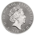 2022 10oz Queens Beasts Completer Silver Coin