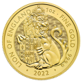 Watch 2022 1oz UK Tudor Beasts Lion Of England Gold Coin | The Royal Mint  YouTube Video