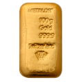 100g Gold Cast Bar | Metalor