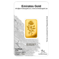 1 Tola Gold Bar In Certified Blister | Emirates Gold