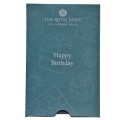 1g 'Happy Birthday' Gold Bar in Blister Pack | The Royal Mint