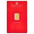 1g 'Henna' Gold Bar in Blister Pack  | The Royal Mint