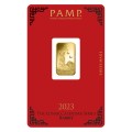 2023 5g Lunar Rabbit Gold Bar I Certicard I PAMP Suisse