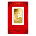 2023 1oz Lunar Rabbit Gold Bar I PAMP Suisse