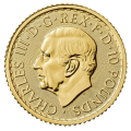 2023 1/10oz Gold Britannia Coin (King Charles III Portrait) | The Royal Mint 