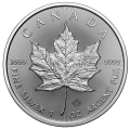 2024 1oz Canadian Maple Leaf Silver Coin