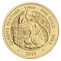 2025 1/4oz Gold Tudor Beast's Queen's Panther Coin I The Royal Mint