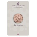 2025 Gold Full Sovereign Coin in Blister | The Royal Mint 