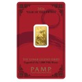 2026 5g Year of the Horse Gold Bar | Lunar Legend Series I PAMP Suisse