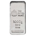 1kg Silver Bullion Cast Bar I The Royal Mint