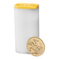 25 x 2027 Gold Full Sovereigns in Tube | The Royal Mint 