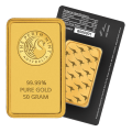 50g Gold Bar | Black Certicard | Perth Mint