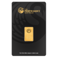5g Gold Bar Black Certicard | Perth Mint
