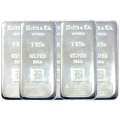 STORAGE ONLY - 5 x 1 Kilogram Silver Bar Bundle - VAT FREE