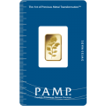 2.5g Gold Bar | PAMP Rosa