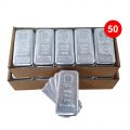 STORAGE ONLY - 50 x 1 Kilogram Silver Bar Baird & Co Bundle - VAT FREE