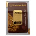 1oz Gold Bar - Emirates Gold Boxed Certified