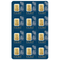 12 x 1g Gold Bars Multigram | PAMP Fortuna